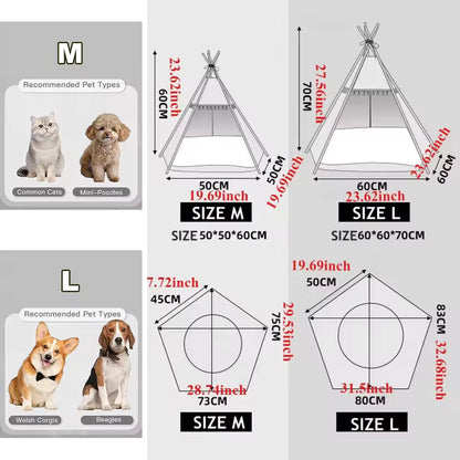 Dog/Cat Teepee tent